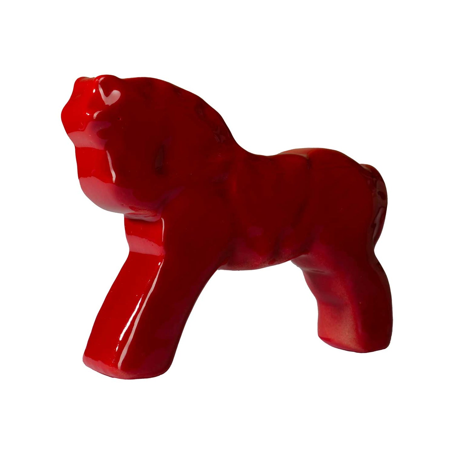 Cavallino Rosso in Ceramica