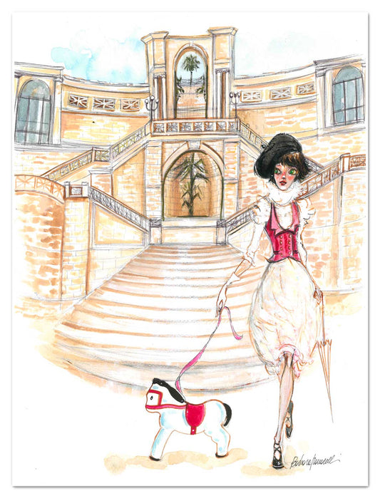 Cagliari - Passeggiata al Bastione di Saint Remy