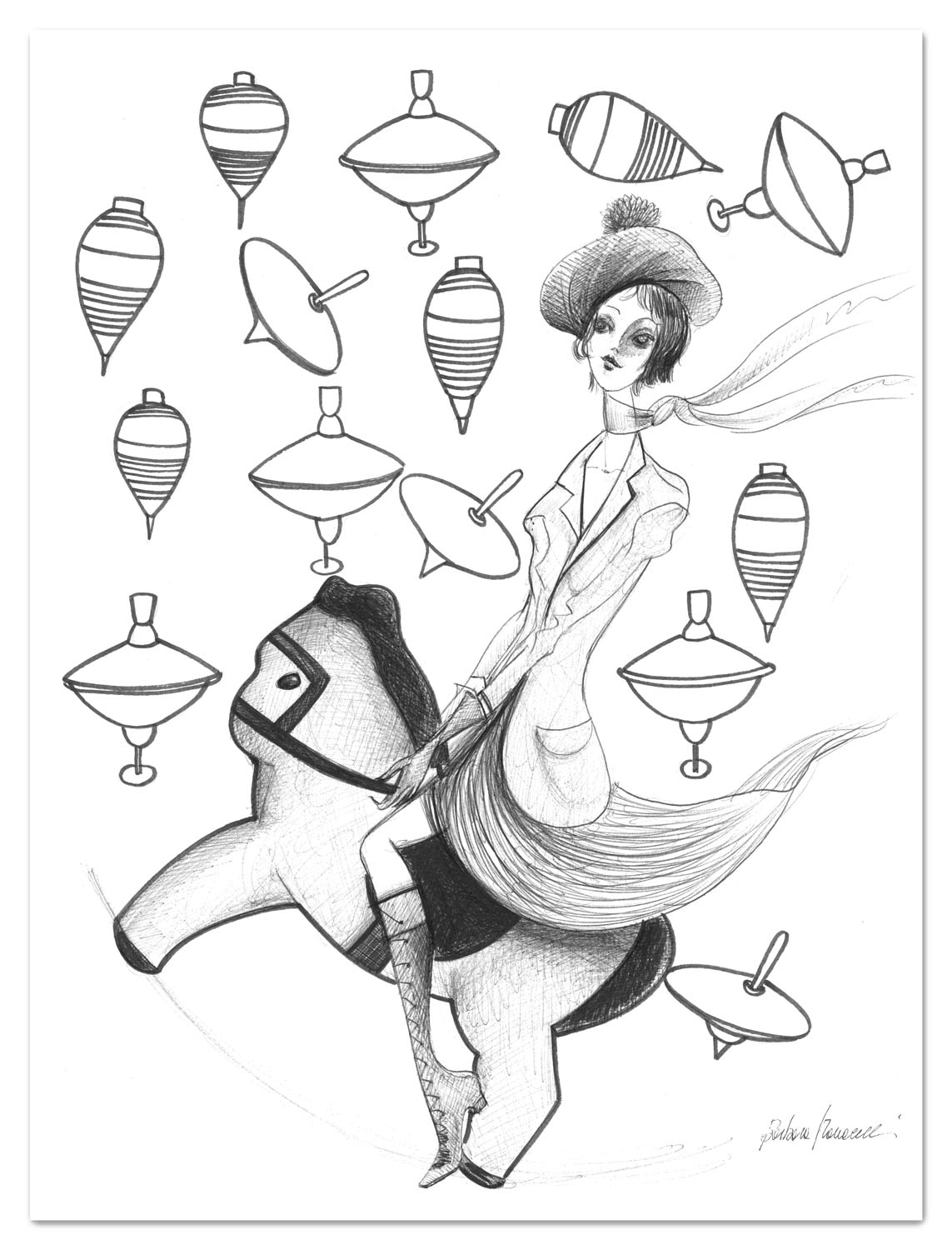 La Trottola dei Ricordi. Poster