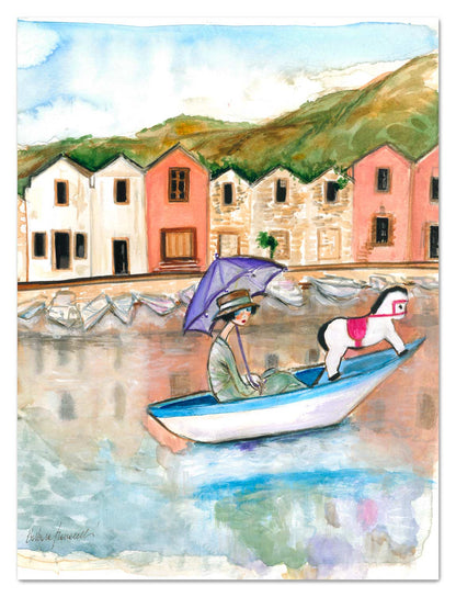 Gita in barca tra le antiche Concerie di Bosa Poster
