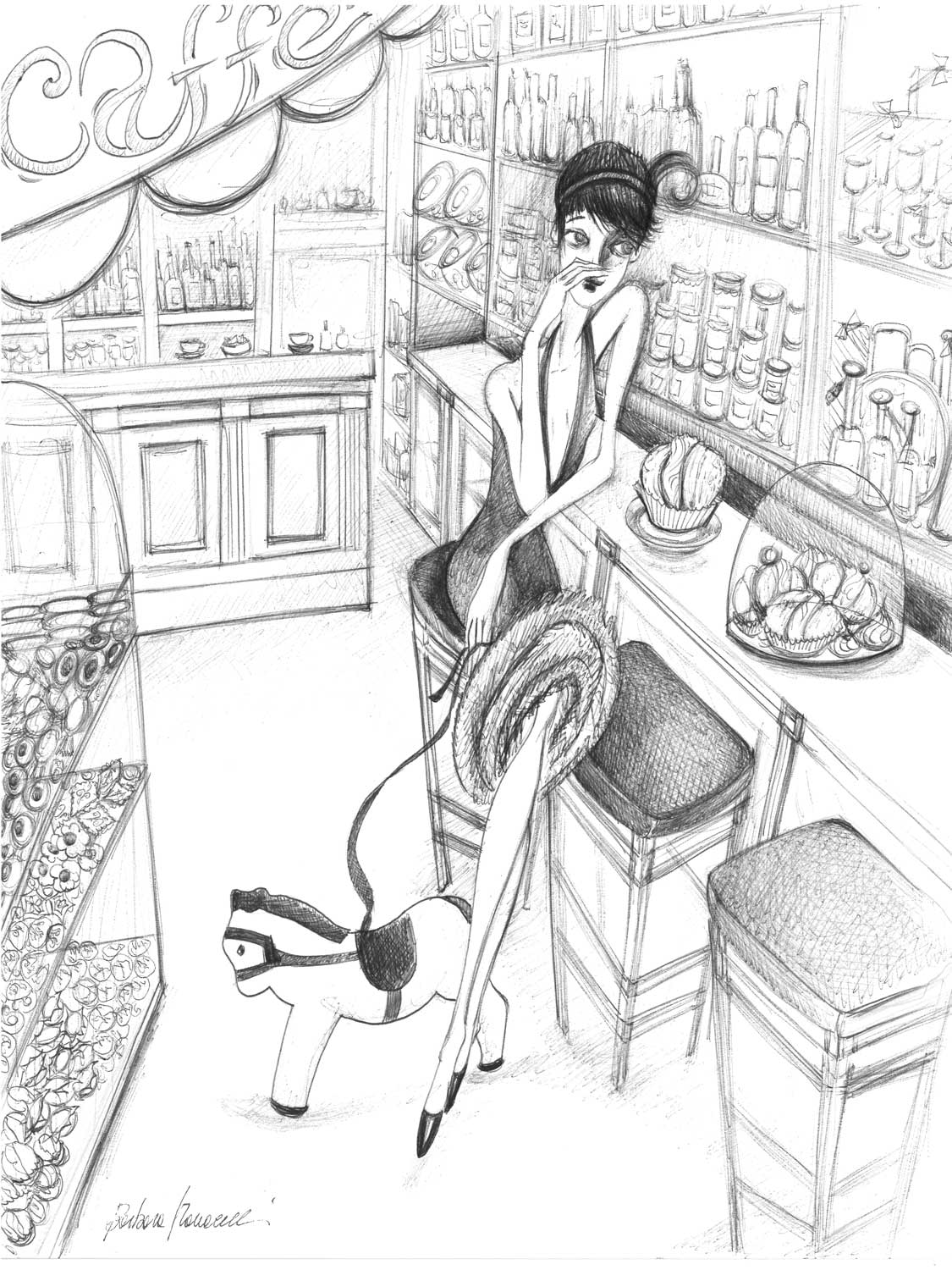 Un Caffè e una Meringa. Poster