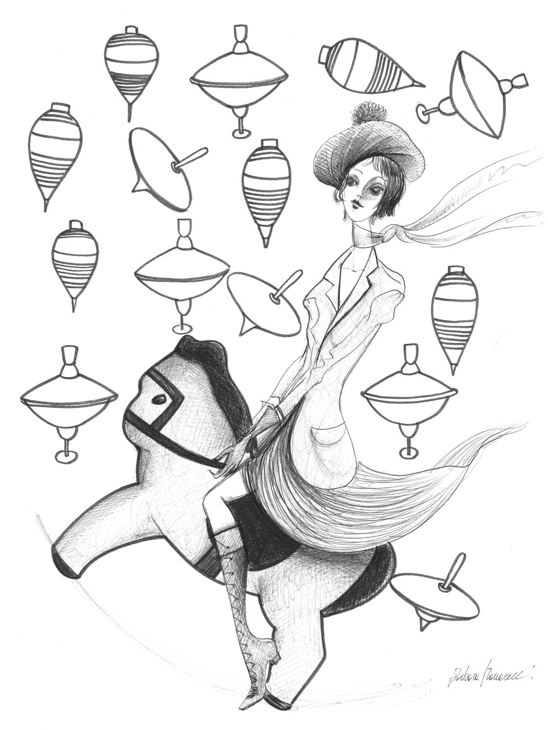 La Trottola dei Ricordi. Poster